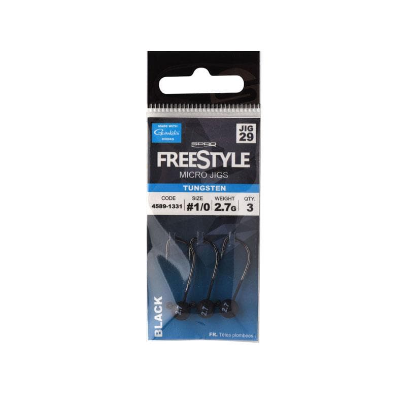 Freestyle Tungsten Micro Jigs Black 1.8g #4