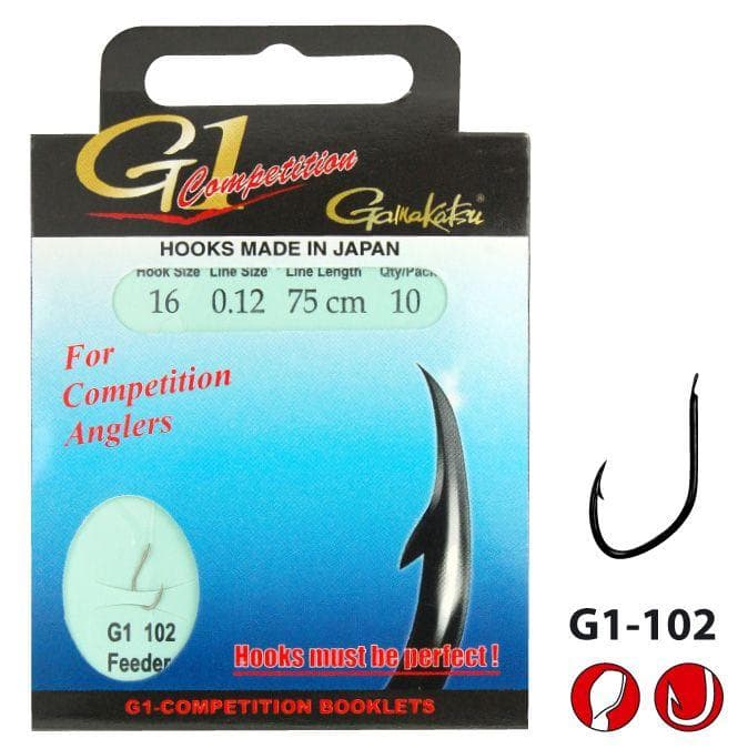 Gamakats BKS G1-102 Feeder 100cm Size 14/0.12mm
