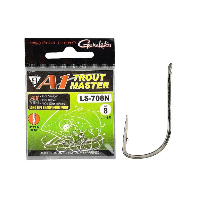 Gamakatsu A1 Trout Master LS-708N Size 4