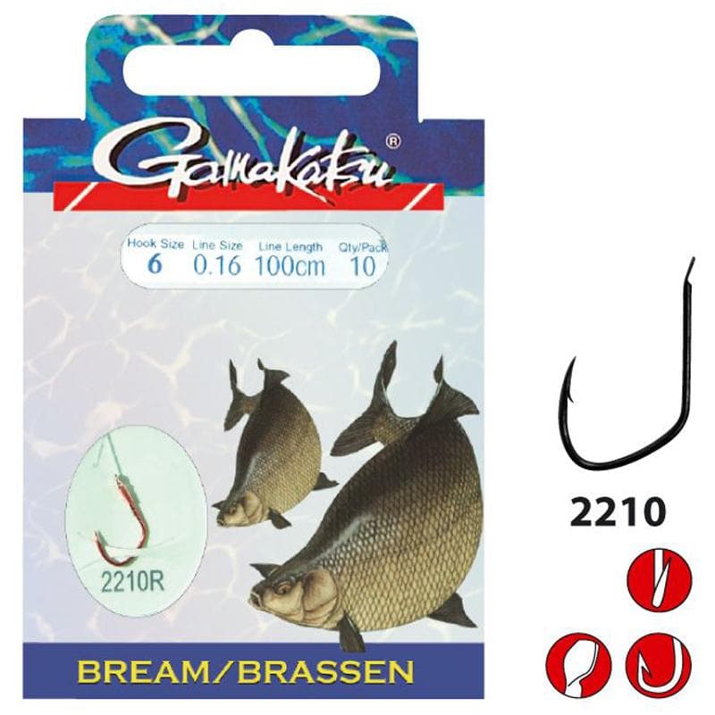 Gamakatsu BKD-2210R River Feeder 100cm Size 14/0.18mm