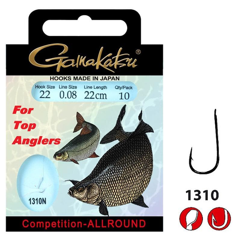 Gamakatsu BKS-1310N Competition Allround 22cm 12/0.12mm