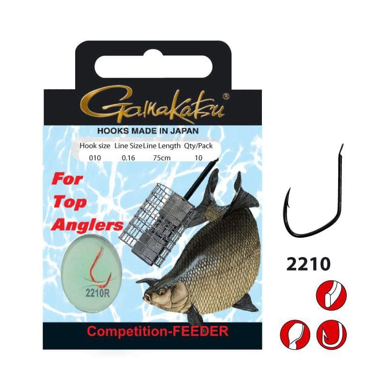 Gamakatsu BKS-2210R Bream Feeder 100cm Size 16/0.12mm