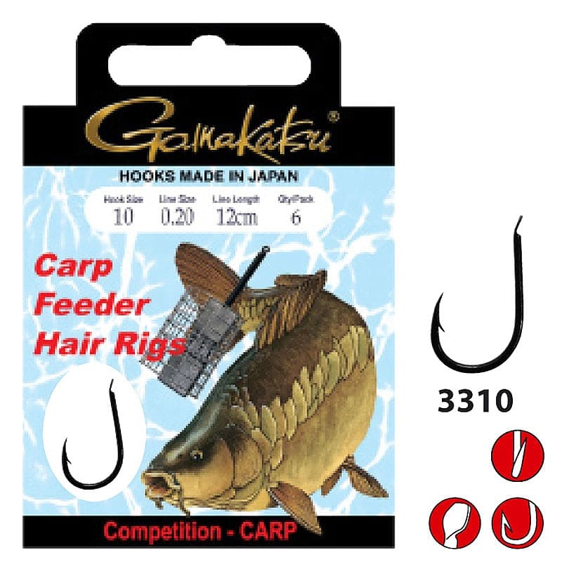 Gamakatsu BKS-3310B Carp 40cm Size 14/0.16mm