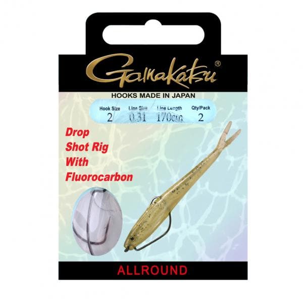 Gamakatsu Dropshot Worm EWG 170cm Size 1/0 - 0.35mm - foto 2