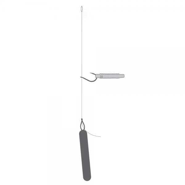 Gamakatsu Dropshot Worm EWG 170cm Size 2 - 0.31mm - foto 3