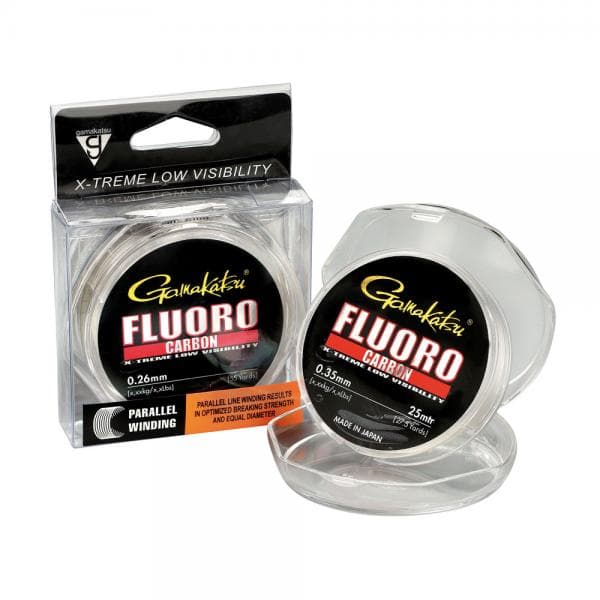 Gamakatsu G-Line Fluorocarbon 25m 0.28mm-5.3kg