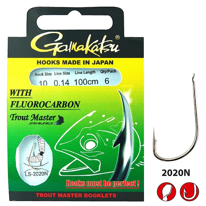 Gamakatsu LS-2020 Trout Master Fluorocarbon 100cm