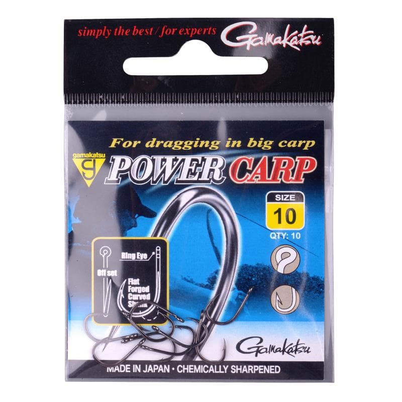 Gamakatsu Power Carp Ring Eye Haak Size 18 - foto 3