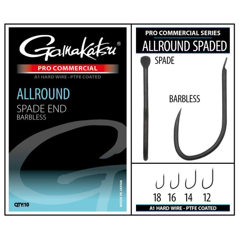 Gamakatsu PRO-C Allround Spade A1 PTFE BL 18