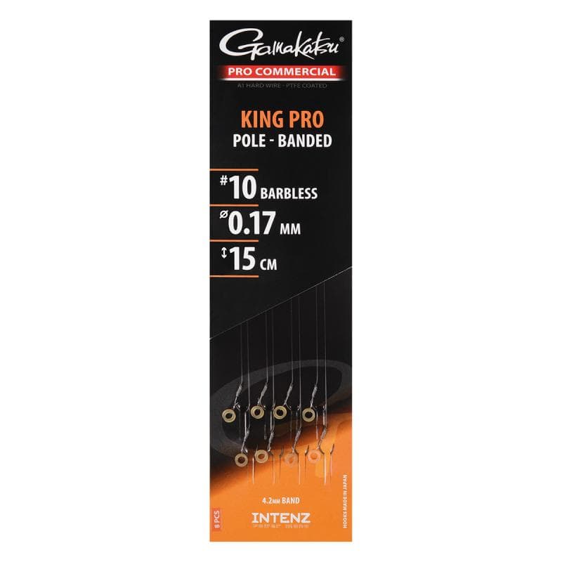 Gamakatsu Pro-C King Pro Banded Ready Rigs #10 - 0.17mm