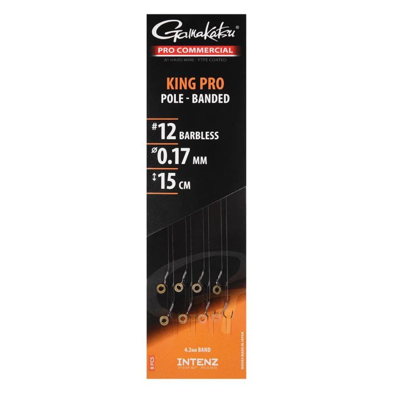 Gamakatsu Pro-C King Pro Banded Ready Rigs #12 - 0.17mm