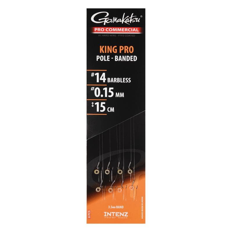 Gamakatsu Pro-C King Pro Banded Ready Rigs #14 - 0.15mm