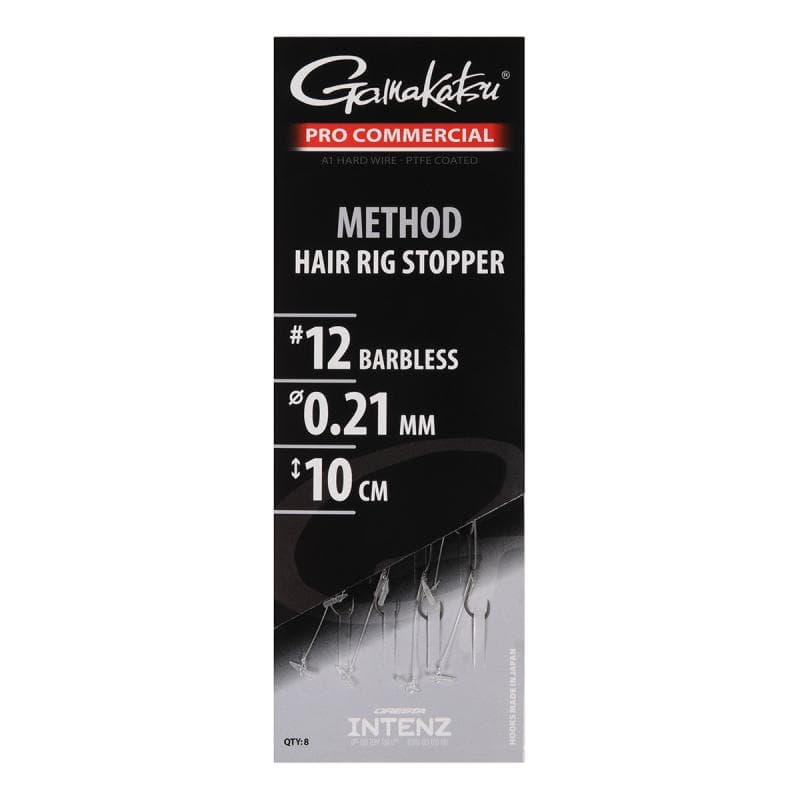 Gamakatsu Pro-C Method Easy Stop Hair Rigs #12 - 0.21mm