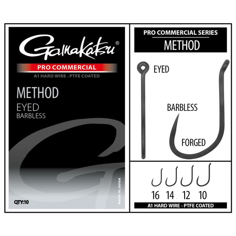Gamakatsu PRO-C Method Eyed A1 PTFE BL 12