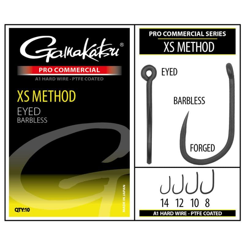 Gamakatsu PRO-C XS Method Eyed A1 PTFE BL 8