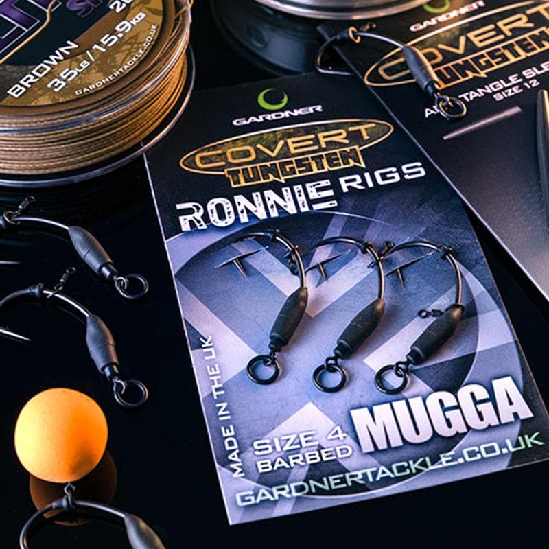 Gardner Covert Tungsten Ronnie Rigs Barbed Size 6 - foto 2