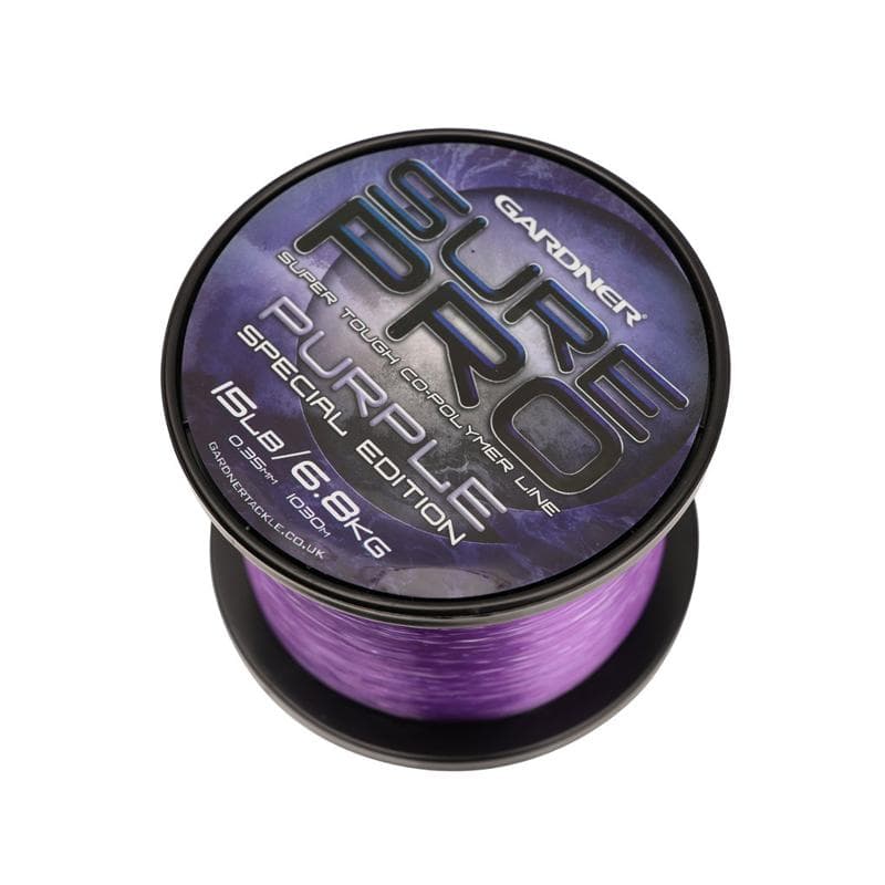 Gardner Sure Pro Special Edition Purple 0.38mm lb 8.2kg