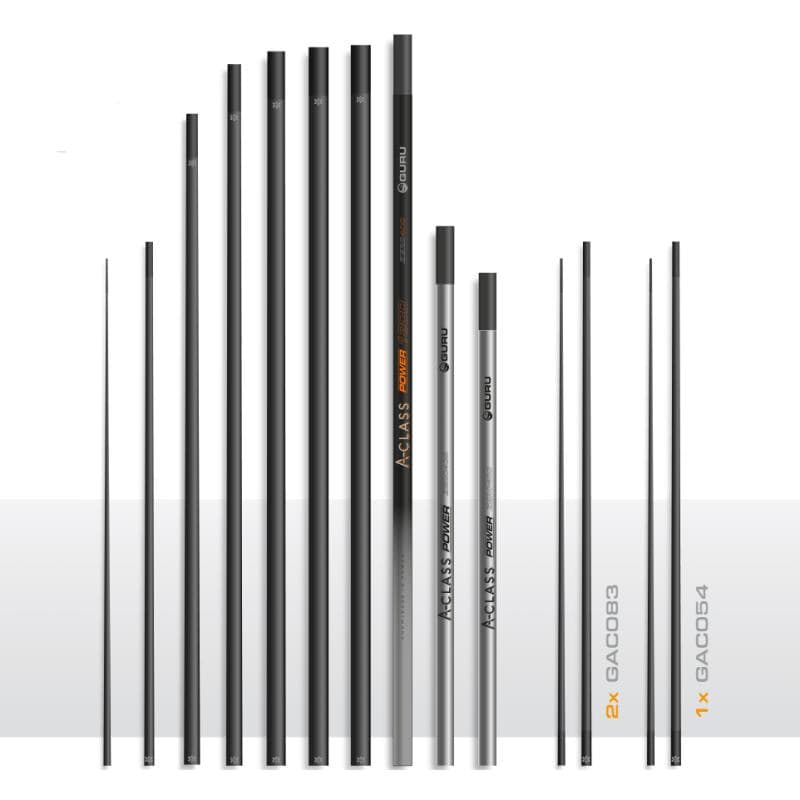 Guru A-Class 13.0m Match Pole Pack