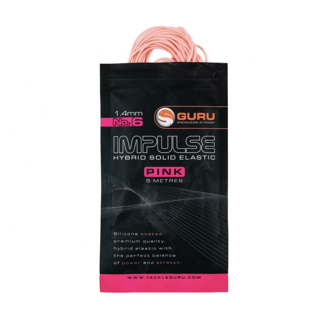 Guru Impulse Hybrid Elastic 1.4mm Pink 5m