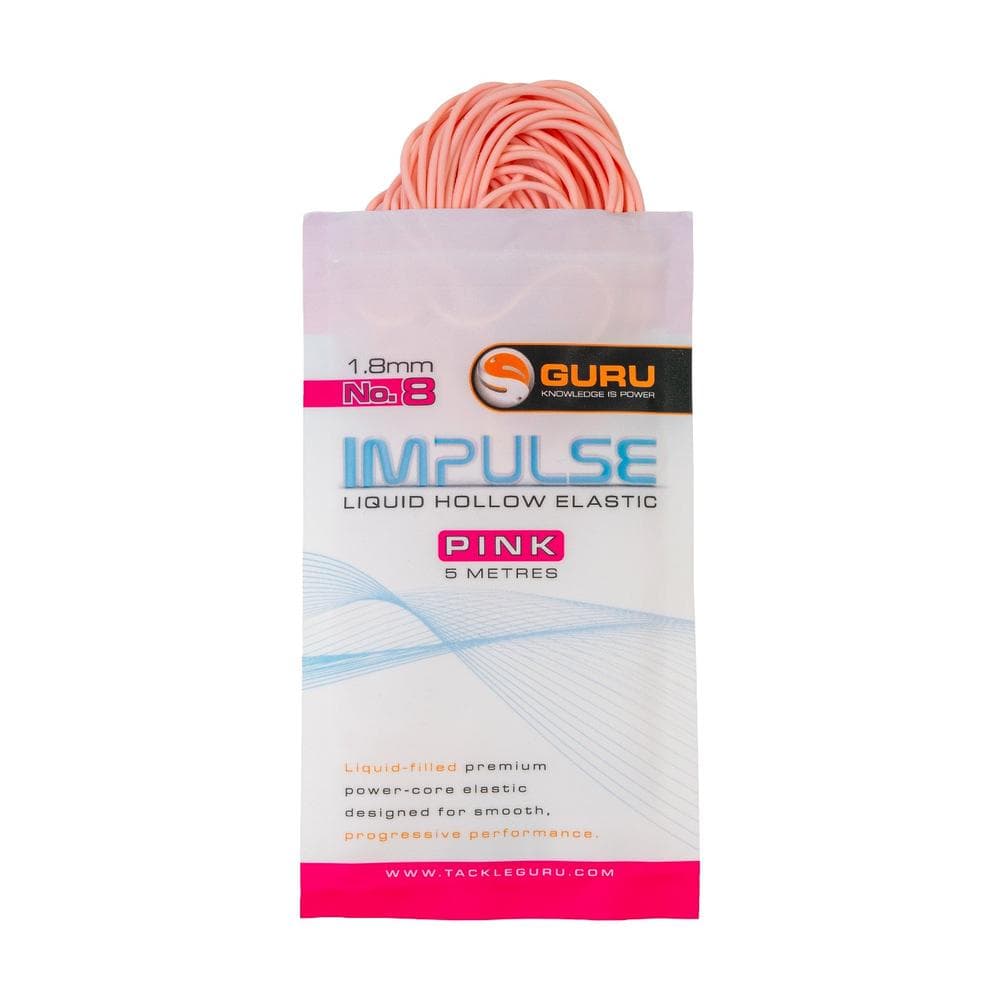 Guru Impulse Liquid Hollow Elastic 5m 1.8mm Pink