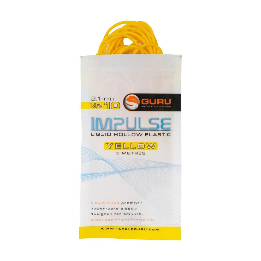 Guru Impulse Liquid Hollow Elastic 5m 2.1mm Yellow