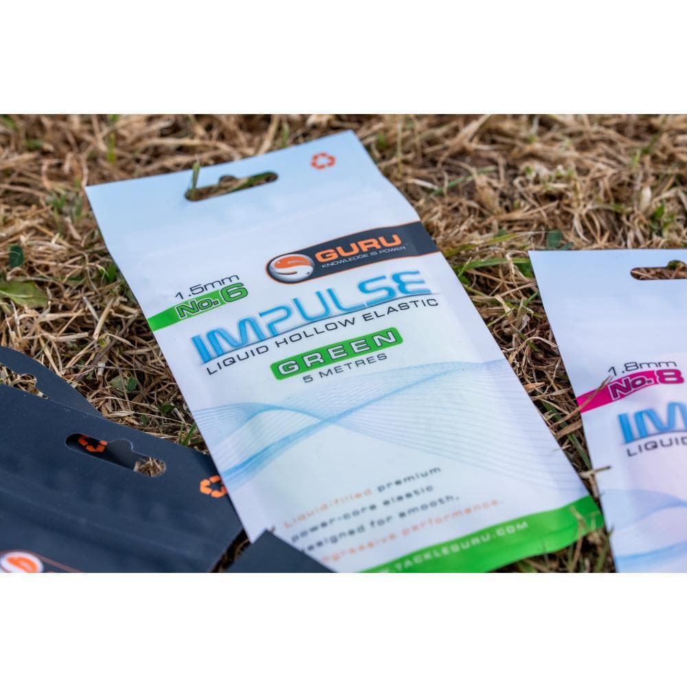 Guru Impulse Liquid Hollow Elastic 5m 3.4mm Dark Blue - foto 5
