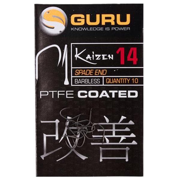 Guru Kaizen Spade End Barbless Hook Size 16