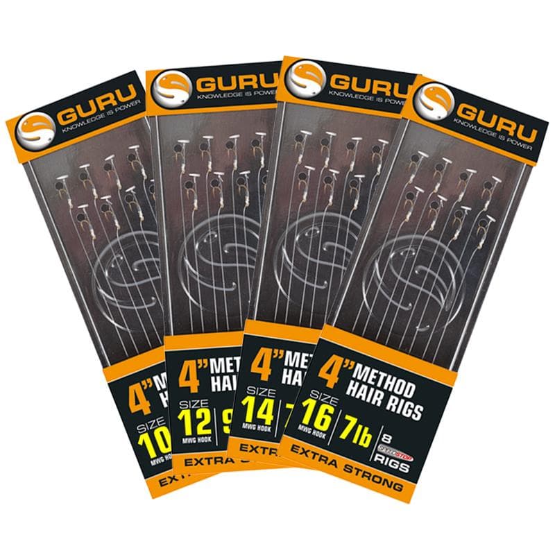 Guru Speedstop Rigs 4inch Size 10/0.25mm