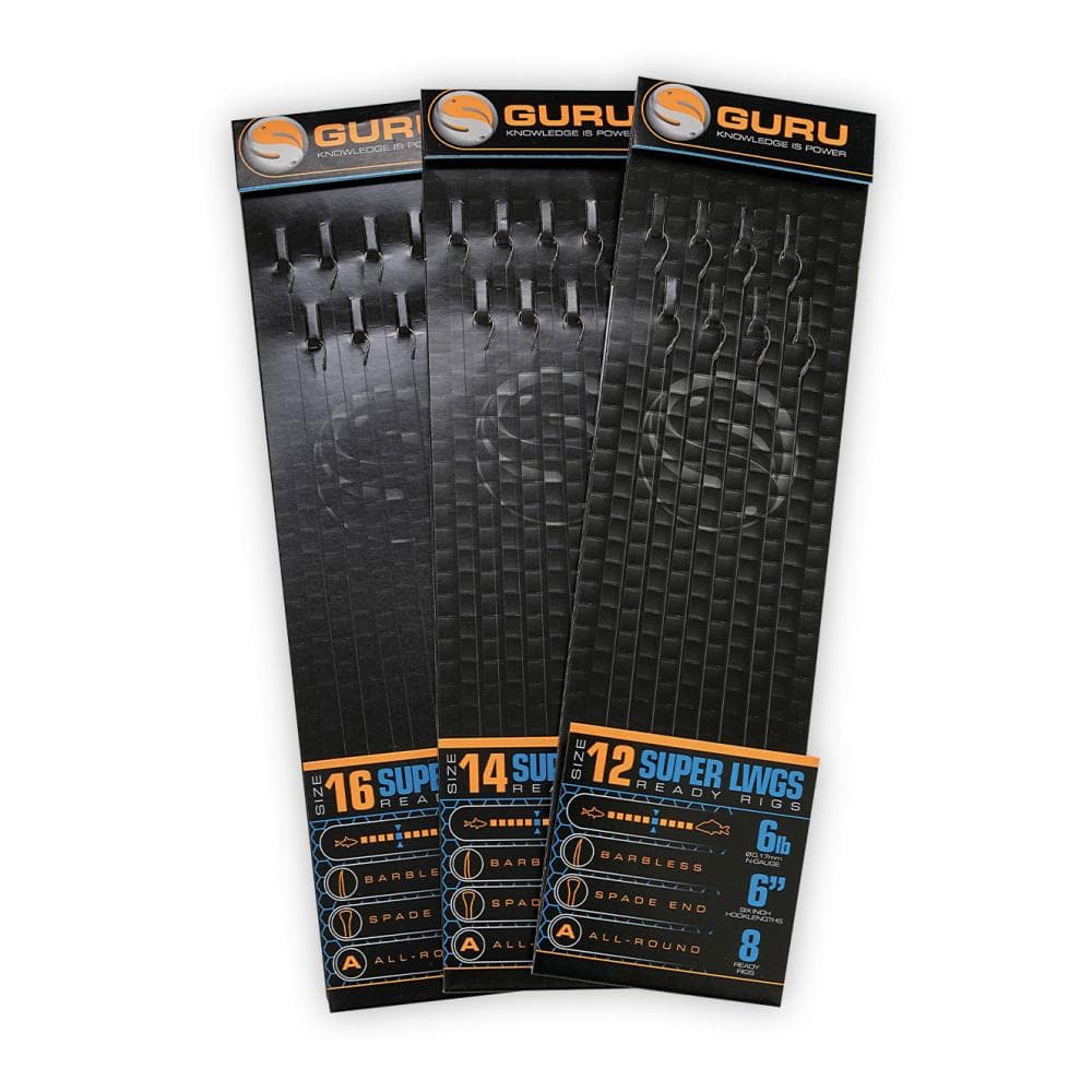 Guru Super LWGS Pole Rigs 6'' Size 18 - 0.13mm