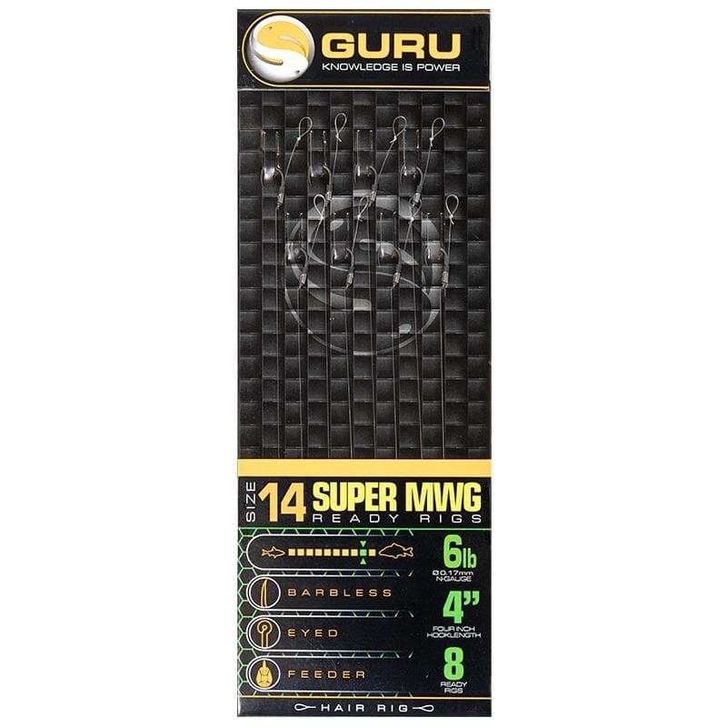 Guru Super MWG Ready Rig 4inch Size 14 - 0.17mm