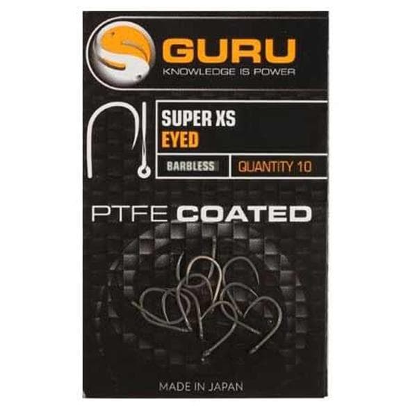 Guru Super XS Eyed Hook Barbless Size 14