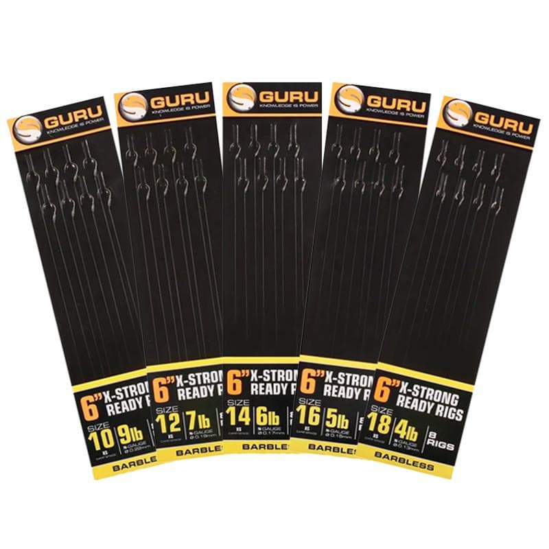 Guru X-Strong Pole Rigs 6inch Size 12/0.19mm