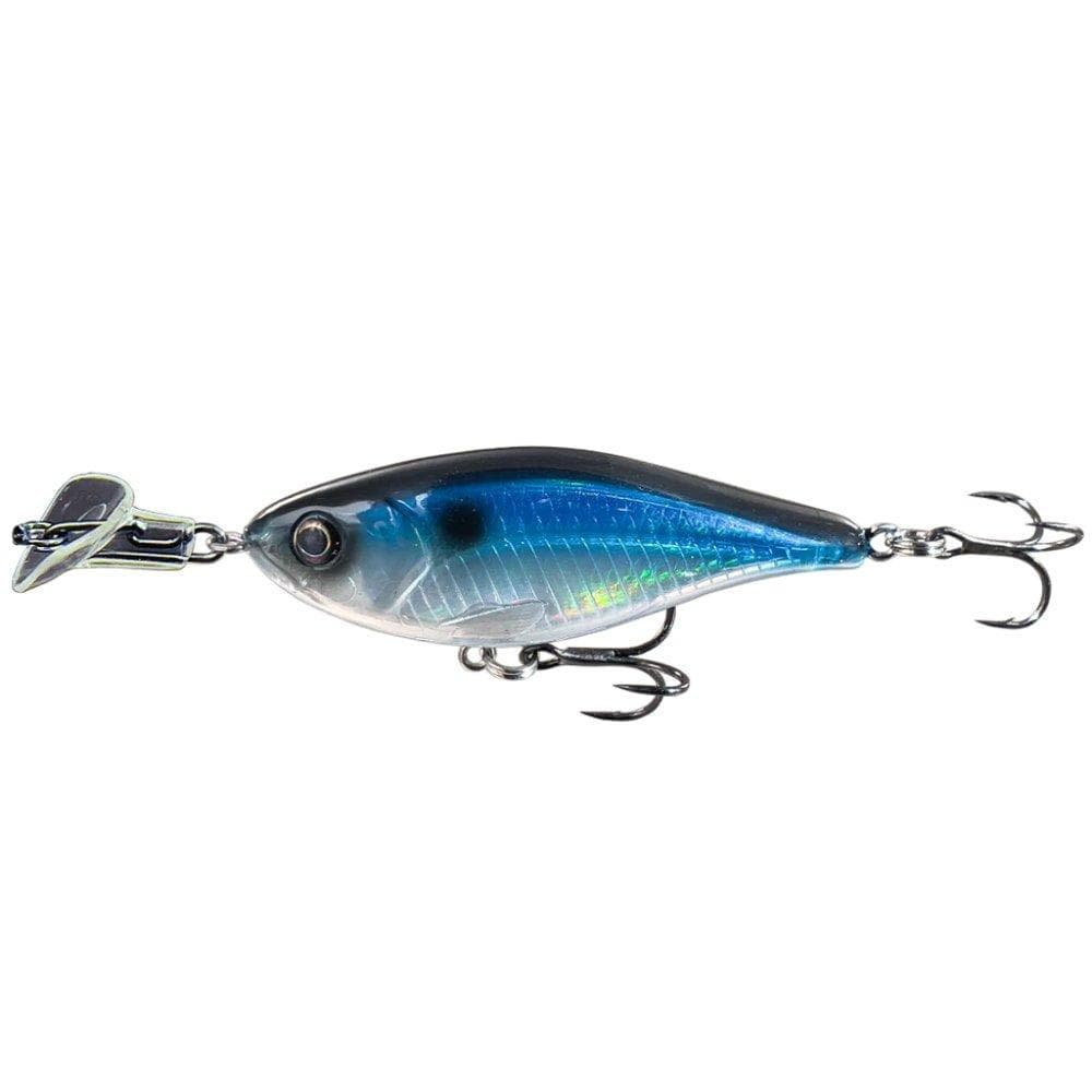 Headbanger Cranky Shad 7.6cm Slow Sink Blue Shad