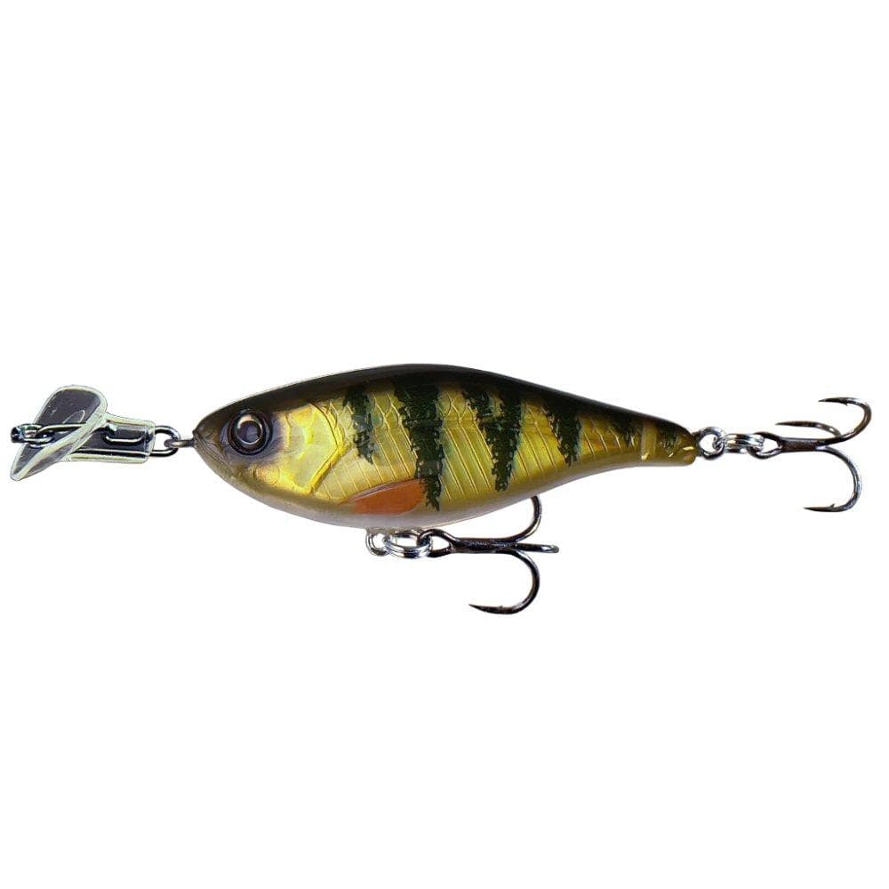 Headbanger Cranky Shad 7.6cm Slow Sink Natural Perch