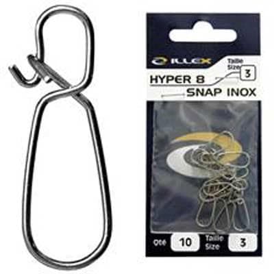 Illex Hyper 8 Snap Inox Size 1 - foto 2