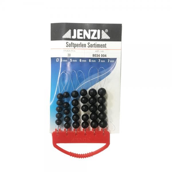 Jenzi Soft Stoppers Rond Zwart
