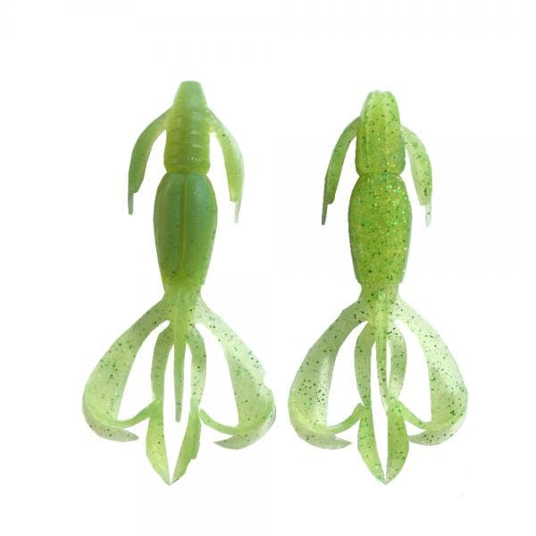 Keitech Crazy Flapper 3.6'' Lime Chartreuse