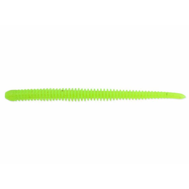 Keitech Easy Shaker 3.5 Inch Clear Chartreuse Glow