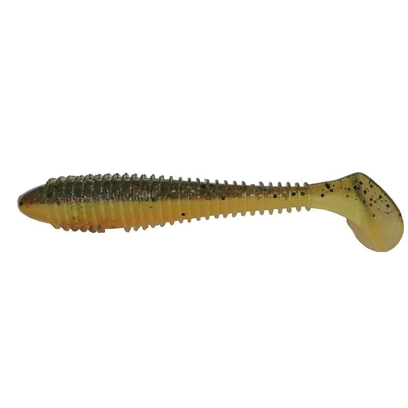 Keitech FAT Swing Impact 3.8'' Watermel/Yell - foto 2