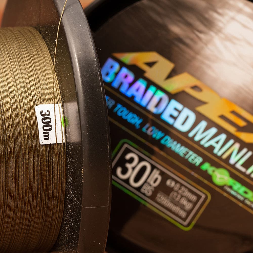 Korda Apex Braided Mainline 0.23mm 30lb 1200m - foto 2
