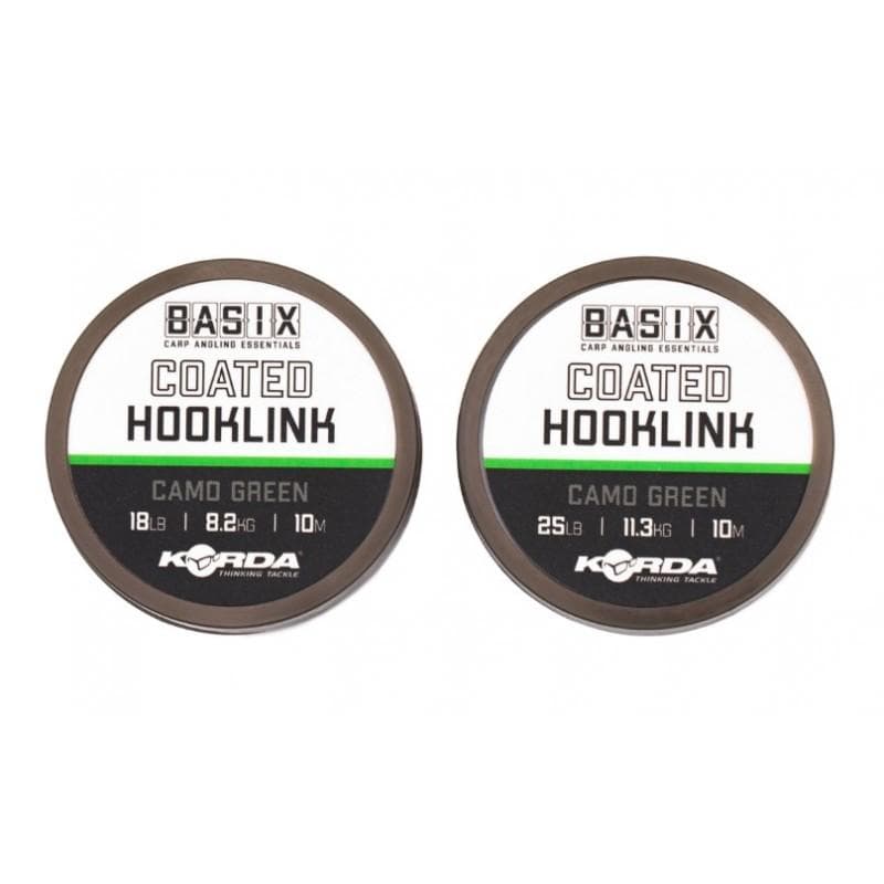 Korda Basix Coated Hooklink 25lb/10m - foto 2