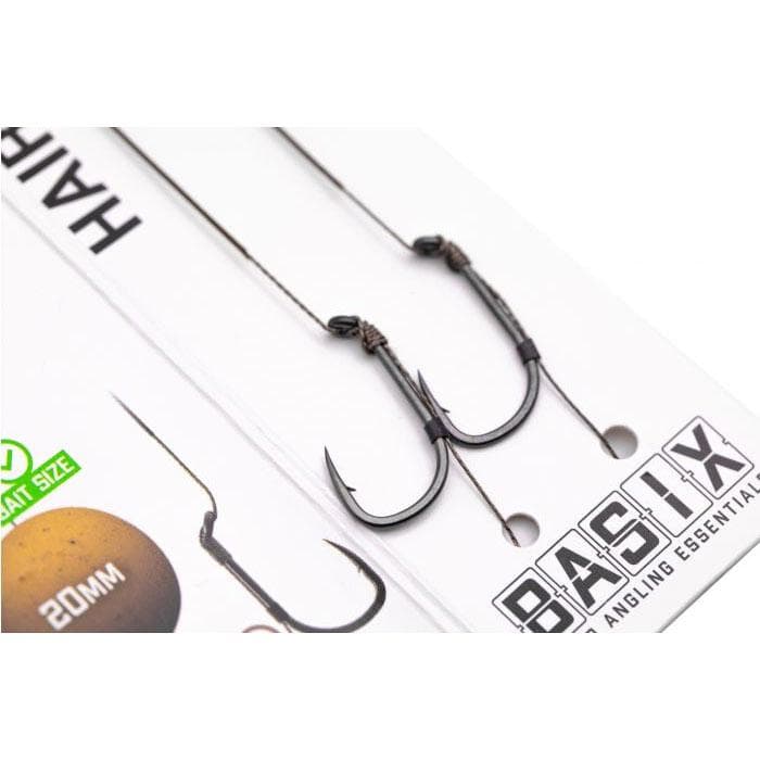 Korda Basix Hair Rigs Wide Gape Barbed Size 8/18lb - foto 3