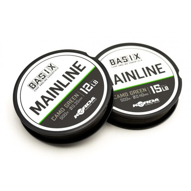 Korda Basix Mainline 15lb/0.40mm 500m