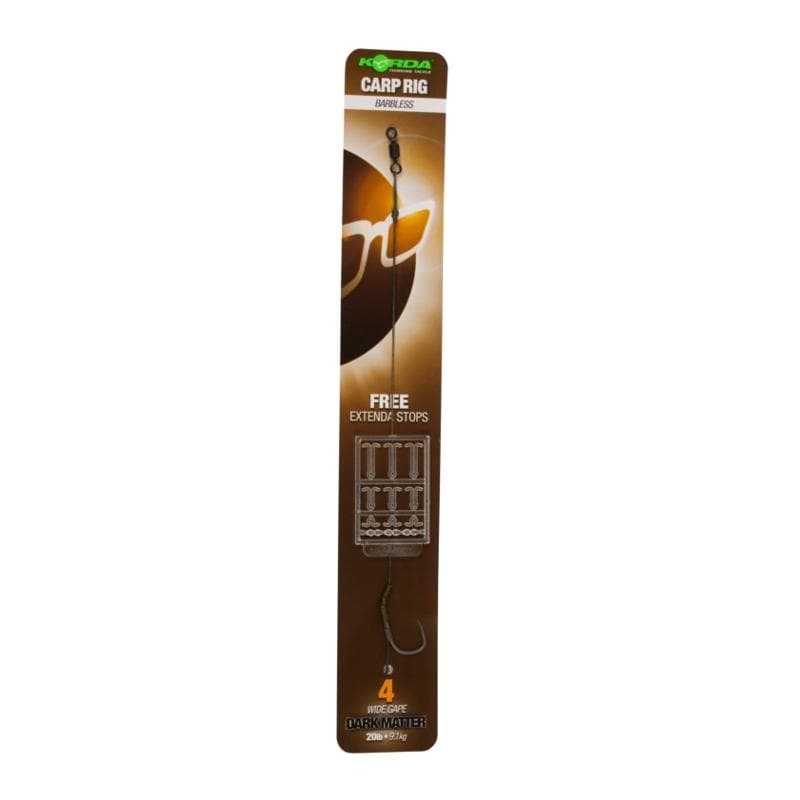 Korda Dark Matter Carp Rig Barbless Size 2