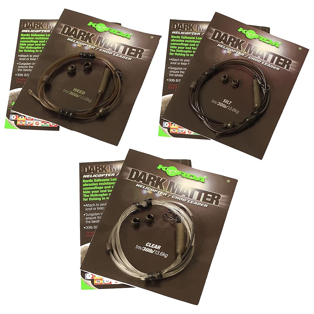 Korda Dark Matter Leader Heli Clear 40lb