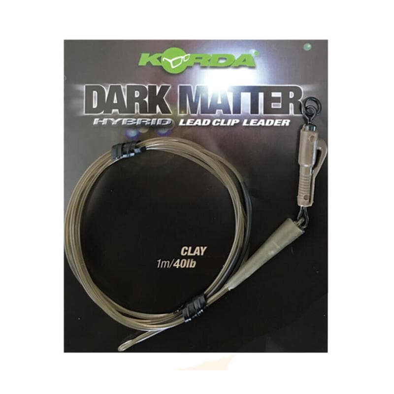Korda Dark Matter Leader Hybrid Lead Clip Clay 40lb
