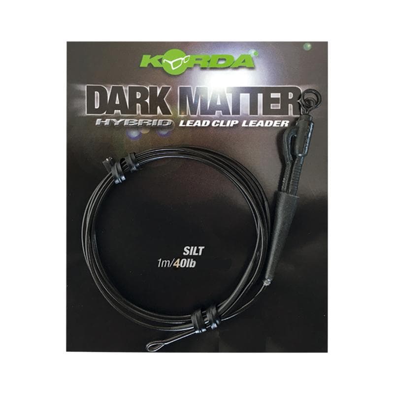 Korda Dark Matter Leader Hybrid Lead Clip Silt 40lb