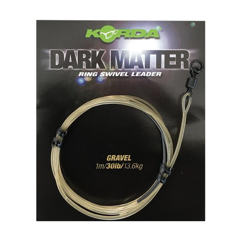 Korda Dark Matter Leader Ring Swivel 40lb Gravel