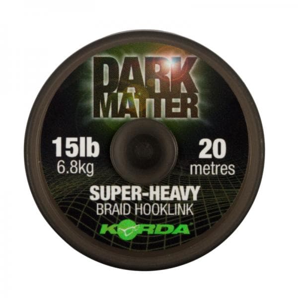 Korda Dark Matter Super Heavy Braid Hooklink 20lb