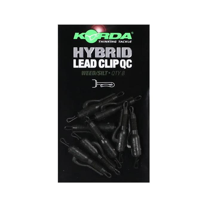Korda Hybrid Lead Clips QC Gravel/Clay